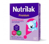 Нутрилак (Nutrilak) Premium БЕЗЛАКТОЗНАЯ смесь специализированная сухая 350 гр