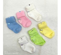 Носочки для новорожденных хлопок 1мес+