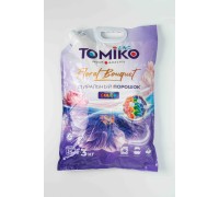 Стиральный порошок Tomiko для цветных тканей Floral Bouquet Color 3 кг Стиральный порошок Tomiko для цветных тканей Floral Bouquet Color 3 кг