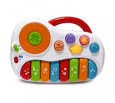 Музыкальная игрушка-пианино, световые и звуковые эффекты