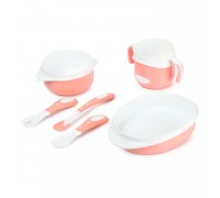 Набор посуды Fisher Price 6 предметов Pink