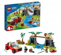 Конструктор LEGO City Wildlife Спасательный внедорожник для зверей TG60301