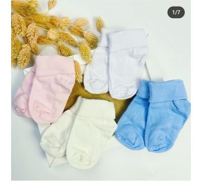 Носочки для новорожденных хлопок 1 мес+