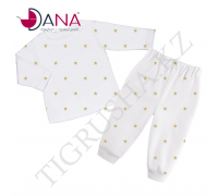 Комплект одежды DANA (кофта, штаны) бел/беж 