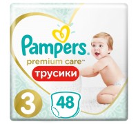 Подгузники-трусики Pampers Premium Care Pants 3 6-11кг 48 шт