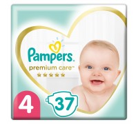 Подгузники Pampers Premium Care 4 9-14кг 37шт