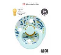 Пустышка ALGO 6+ МЕС латексная круглая