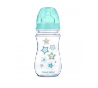 Детская бутылочка  Canpol Babies от 3 месяцев  240 мл голубой