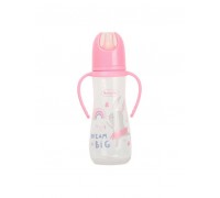 Бутылочка антиколиковая Baby с ручками 250 мл (2 соски в комплекте)
