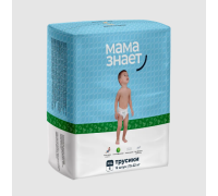 Трусики Мама Знает XXL (6) 15-22 кг 12 шт