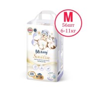 Подгузники BB KITTY Sensitive М (6-11кг) 56 шт Подгузники BB KITTY Sensitive М (6-11кг) 56 шт