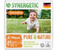 Трусики Synergetic Pure&Nature ультратонкие 4 (7-12 кг) 44 шт