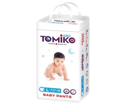 TomiKo Premium Трусики-подгузники 4/L (9-14 кг) 46 шт