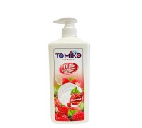 Гель для мытья посуды, овощей и детских принадлежностей Tomiko,  грейпфрут, 1л.