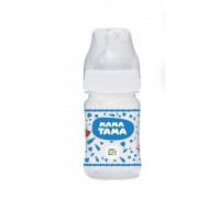 Бутылочка для кормления МАМА ТАМА с силиконовой соской 0+ мес 150 мл