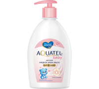 Жидкое крем-мыло детское AQUATEL Baby классическое 0+ 500 мл