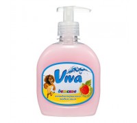  Детское антибактериальное жидкое мыло Viva с экстрактом малины 330 мл 
