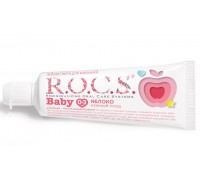 Зубная паста детская R.O.C.S. Baby Яблоко  от 0-3 года 45 гр