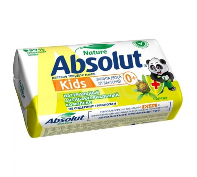 Мыло Absolut Kids череда антибактериальное