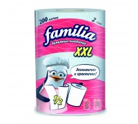Бумажные полотенца Familia XXL, 1 рулон