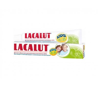 Lacalut Зубная паста без сахара 50 г до 4-8 лет без сахара