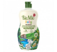 Средство для мытья посуды, овощей и фруктов BioMio BABY бальзам 450 мл с маслом иланг-иланг и ромашки гипоаллергенно