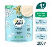  Безмолочная ФрутоНяня рисовая 200 гр. 4+