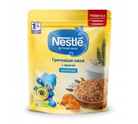 Каша молочная Nestle гречневая с курагой (с 5 мес.) 220 г
