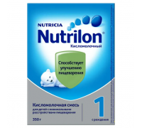 Сухая смесь Nutrilon Кисломолочный с рождения 350 г 