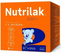 Молочная смесь Nutrilak 2 с 6 месяцев 1050 гр