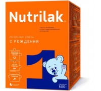 Молочная смесь Nutrilak 1 с рождения  600 гр