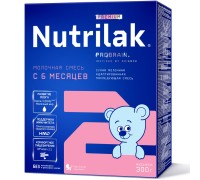 Молочная смесь Nutrilak Premium 2 с 6 месяцев 300 гр Молочная смесь Nutrilak Premium 2 с 6 месяцев 300 гр