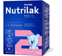 Молочная смесь Nutrilak Premium 2 с 6 месяцев 600 гр