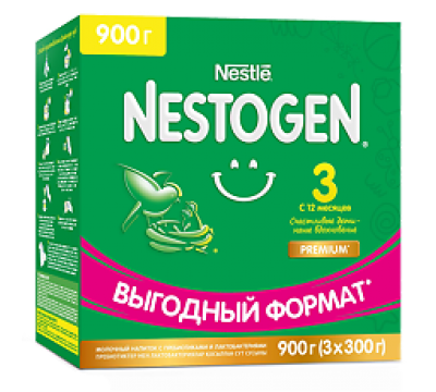 Детское молочко Nestogen 3 (с 12 мес.) 900 г